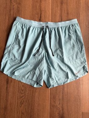 Nike Men's Teal Performance Running Shorts | Sz XXL